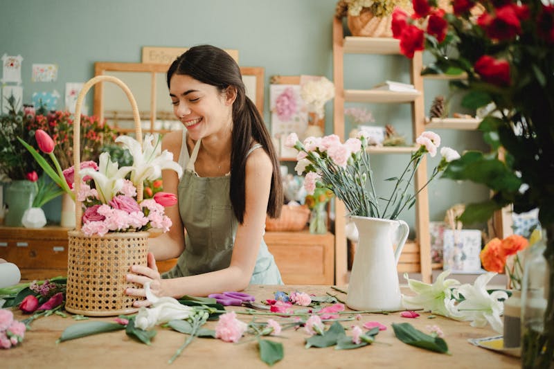 Atelier floral créatif